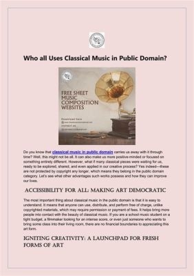 Is Classical Music in Public Domain? A Diverse Examination